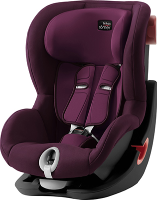 Автокресло Britax Roemer King II Black Series Burgundy Red Trendline 2000030812 Автокресло Britax Roemer King II Black Series Burgundy Red Trendline 2000030812