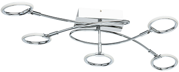 

Люстра потолочная DeMarkt, Этингер 704012105 75*0 2W LED 220 V