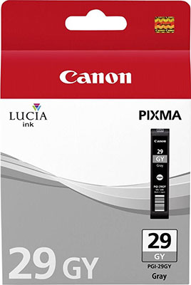 

Картридж Canon, PGI-29 GY 4871 B 001 Серый