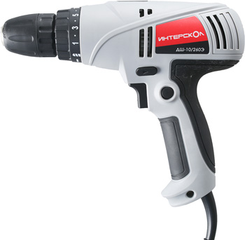 Дрель-шуруповерт Интерскол ДШ-10260Э 2101100