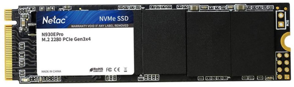 

Накопитель SSD Netac M.2 N930E Pro 1000 Гб PCIe NT01N930E-001T-E4X