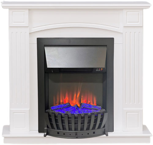 

Каминокомплект Elekam Boston с очагом Velar (F2020G2), белый