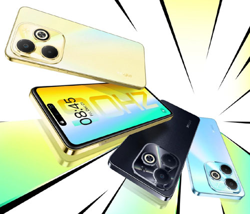 Смартфон Infinix Hot 40i X6528B 256Gb 8Gb золотистый