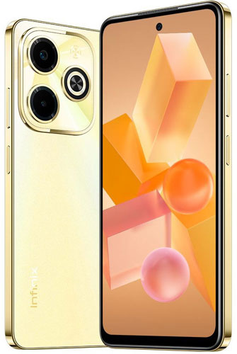 Смартфон Infinix Hot 40i X6528B 256Gb 8Gb золотистый