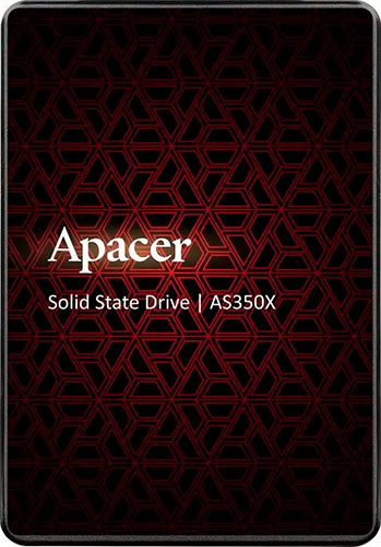 SSD накопитель Apacer AS350X 2.5 1024 Гб SATA III 3D NAND (AP1TBAS350XR-1)
