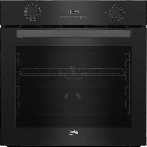 фото Встраиваемый электрический духовой шкаф beko bbim16300sg, черный