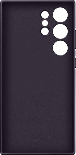 фото Чехол samsung vegan leather case, s24 ultra, s928 (gp-fps928hcavr) dark purple