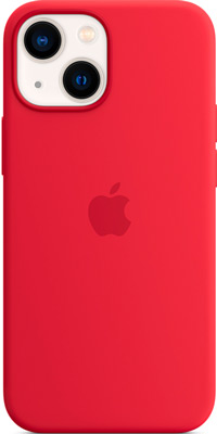 Чехол Apple IPhone 13 mini Silicone Case with MagSafe Red Силиконовый чехол MagSafe для IPhone 13 mini красного