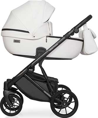 Коляска Riko MONTANA ECCO (2 в 1) (RIKO BASIC) 11 White (белый)