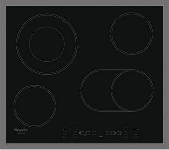 

Встраиваемая электрическая варочная панель Hotpoint-Ariston, HAR 642 DO X