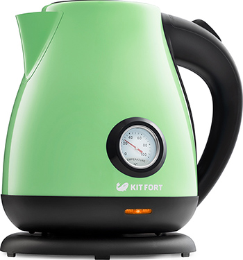 Чайник электрический Kitfort КТ-642-6 светло-зеленый