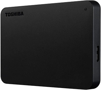 Фото - Внешний жесткий диск (HDD) Toshiba HDD 2.5'' 1.0Tb Canvio Basics (HDTB410EK3AA) Black внешний hdd toshiba canvio gaming 2tb hdtx120ek3aa черный