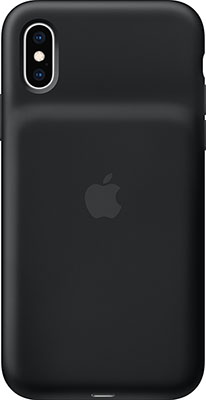 

Чехол с аккумулятором Apple, Smart Battery Case для iPhone XS черный цвет MRXK2ZM/A