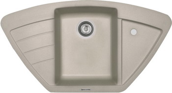 

Кухонная мойка Zigmund & Shtain ECKIG 900 РЕЧН.ПЕСОК, Песочный