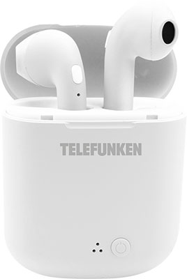 

Вставные наушники Telefunken, TF-1000B (белый)