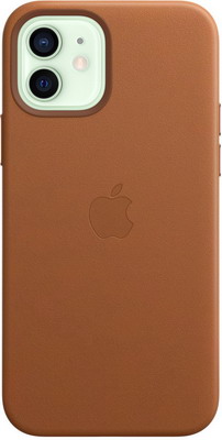 

Чеxол (клип-кейс) Apple, iPhone 12 | 12 Pro Leather Case with MagSafe - Saddle Brown MHKF3ZE/A