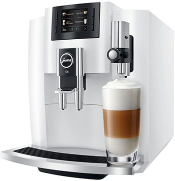 

Кофемашина автоматическая Jura, E8 Piano White (15306)