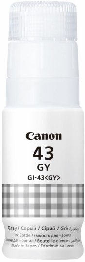 

Картридж струйный Canon GI-43GY 4707C001 серый (8000стр.) (60мл) для Pixma G640/540