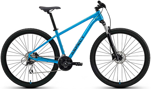 Горный велосипед Aspect MTB NICKEL, 27.5, 18, Blue wave, (A24NIK2718.GOL)