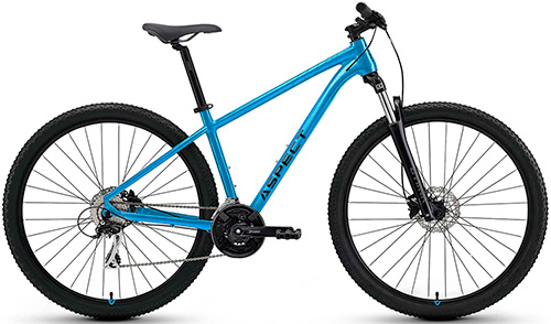 фото Горный велосипед aspect mtb nickel, 27.5, 18, blue wave, (a24nik2718.gol)