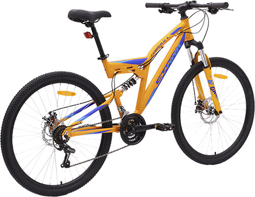 Велосипед Stark Jumper FS 271 D оранжевыйголубойсиний 18 HQ-0014124