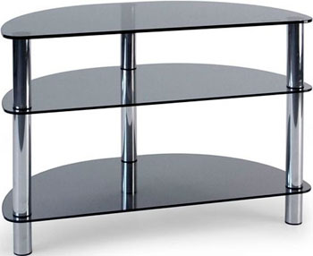 

Стойка Metaldesign, MD 404 SLIM хром - дымчатое стекло