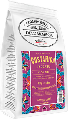 Кофе в зернах Compagnia Dell'Arabica Puro Arabica Costa Rica Tarrazu (250 г) м/у carraro costa rica arabica 100% кофе молотый 250 г