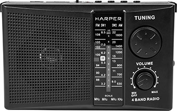 Радиоприемник Harper HDRS-288 радиоприемник harper hdrs 377 черный