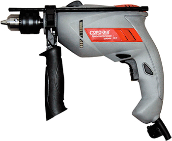 

Дрель ударная Сорокин 29.7 13мм, 0-2900об/мин, 0,71кВт, 220В/50Гц