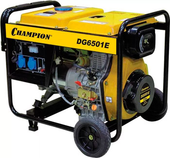 

Электрический генератор и электростанция Champion DG 6501 E