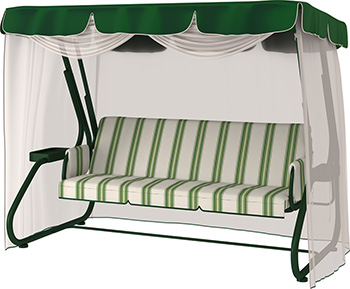 

Качели садовые Redford 591 green premium c АМС 59103