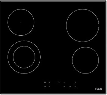 

Электрическая варочная панель Haier HHY-C64DVB черный