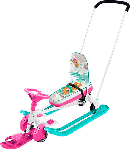 

Снегокат Ника Тимка спорт 6, с забавными медвежатами (ТС6/ЗМ), Рисунок