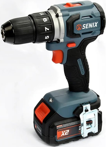 Дрель-шуруповерт Senix X2 20В 60 Нм 1х4Ач ЗУ кейс PDDX2-M2-EU SET