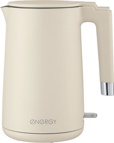 

Чайник электрический Energy E-215 (1.7 л), бежевый, двойной корпус (164158)
