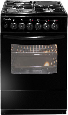 

Комбинированная плита Лысьва, ЭГ 1/3г01 М2С-2у черная без крышки