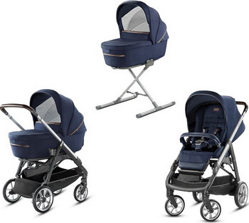 Коляска Inglesina Aptica System Duo 2 в 1 на шасси Aptica Graphite Coffee (AA 72 K6CLB AE 70 K 6201)