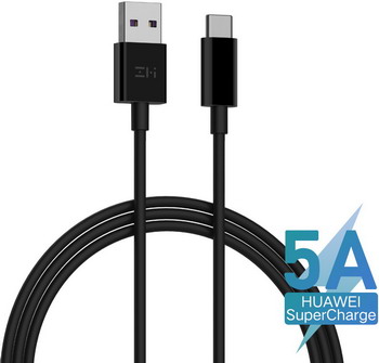 Фото - Кабель Zmi USB/Type-C 100 см 5A (AL705) черный кабель zmi usb type c 150 см г образный al755 черный