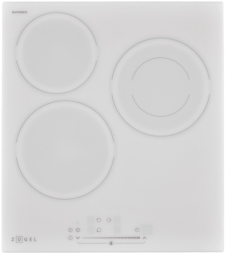 

Электрическая варочная панель Zugel ZEH452W, белая, Белый