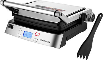 

Гриль-пресс Brayer BR2006, Нержавеющая сталь/черный