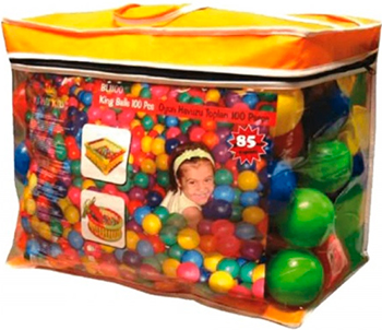 

Шары для манежа King Kids, 500 штук диаметр 90 мм в сумке KK_BL 1100-90-500