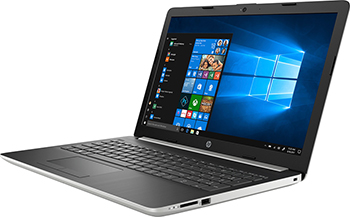

Ноутбук HP, 15-da 0148 ur (4JX 70 EA) i3-7020 U Natural Silver
