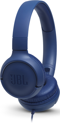 

Наушники проводные JBL JBLT 500 BLU голубой