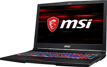 

Ноутбук MSI, GE63 8SG-229RU (9S7-16P722-229) Черный