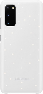 

Чехол (клип-кейс) Samsung, S20 (G980) LED-Cover white EF-KG980CWEGRU