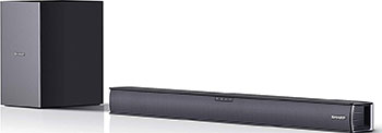 

Саундбар Sharp, HTSBW182 2.1 Slim System with W-less Sub