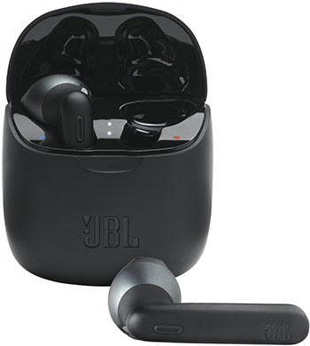 Фото - Вставные наушники JBL T225 TWS BLK черный вставные наушники jbl jblt 210 gry