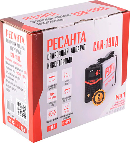 Сварочный аппарат Ресанта САИ-190Д