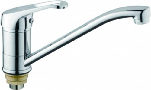 Изображение товара Смеситель для кухни D-Lin хром D154310-2 однорычажный поворотный аэратор