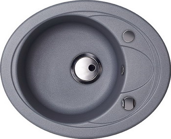

Кухонная мойка Kuppersberg, CAPRI 1B1D S STEEL METAL (7023)
